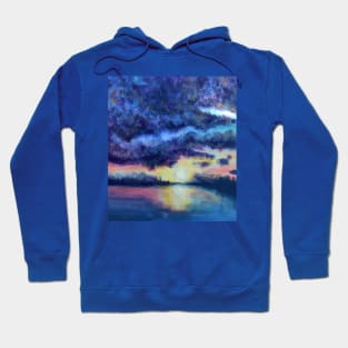 Sunset Serenity Landscape Hoodie